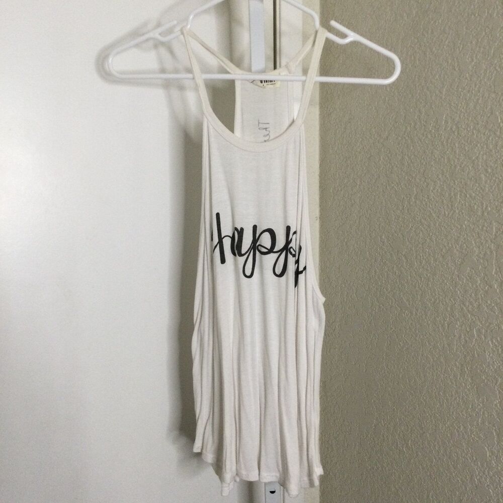 French Pastry Happy racerback tank